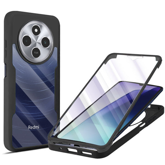 Deksel for Xiaomi Poco C75 / Redmi 14C, Techsuit, ColorVerse 360, Svart