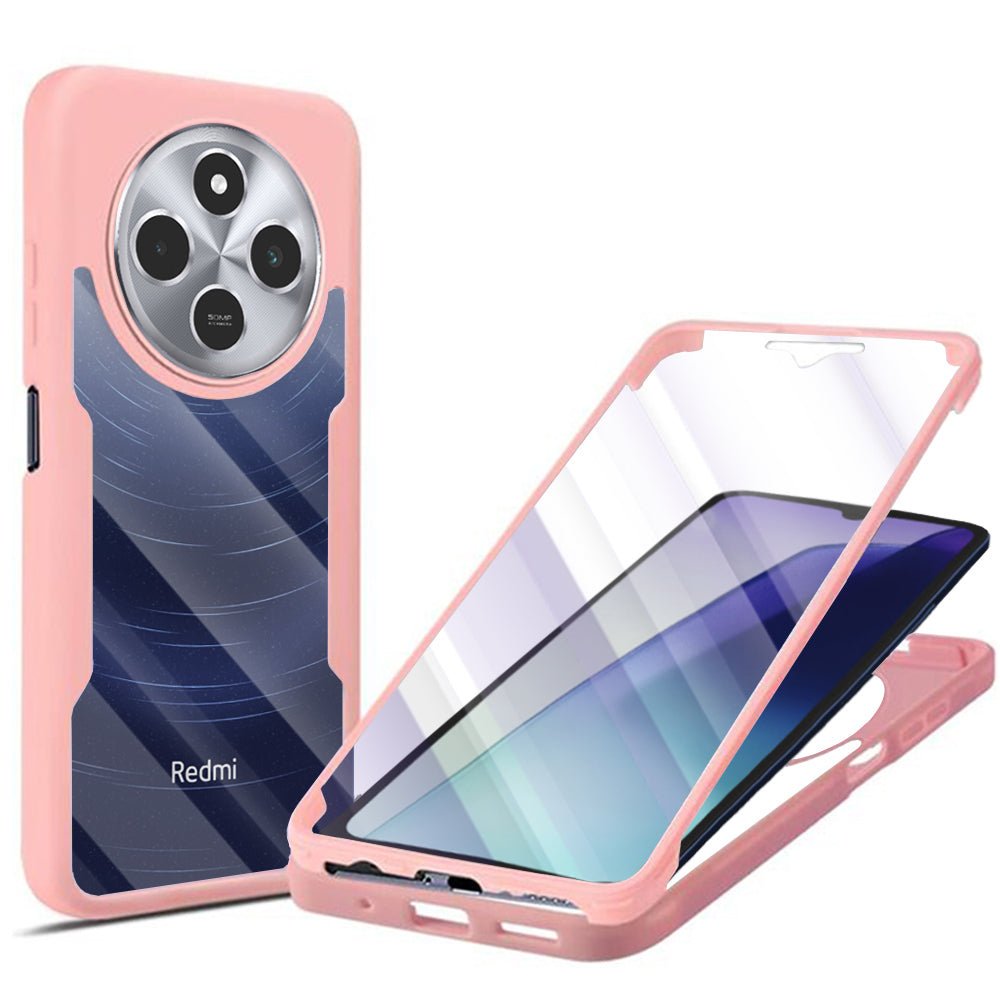 Deksel for Xiaomi Poco C75 / Redmi 14C, Techsuit, ColorVerse 360, Rosa