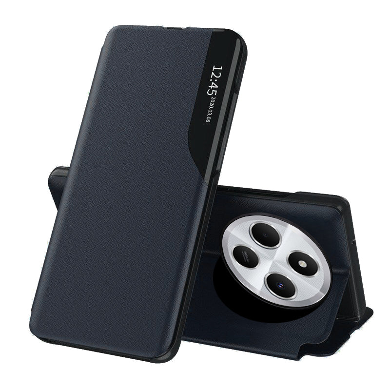 Deksel for Xiaomi Poco C75 / Redmi 14C, Techsuit, eFold, Mørk blå