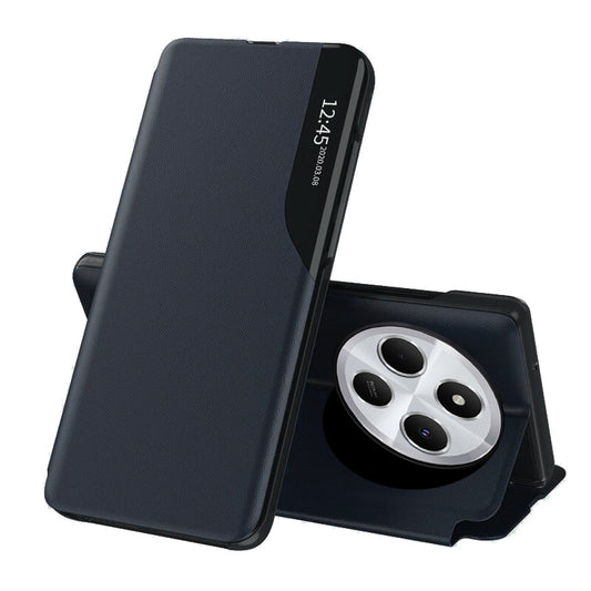 Deksel for Xiaomi Poco C75 / Redmi 14C, Techsuit, eFold, Mørk blå
