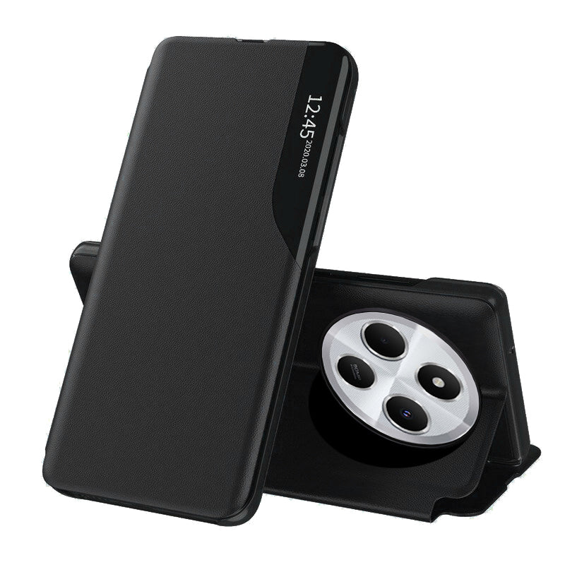 Deksel for Xiaomi Poco C75 / Redmi 14C, Techsuit, eFold, Svart