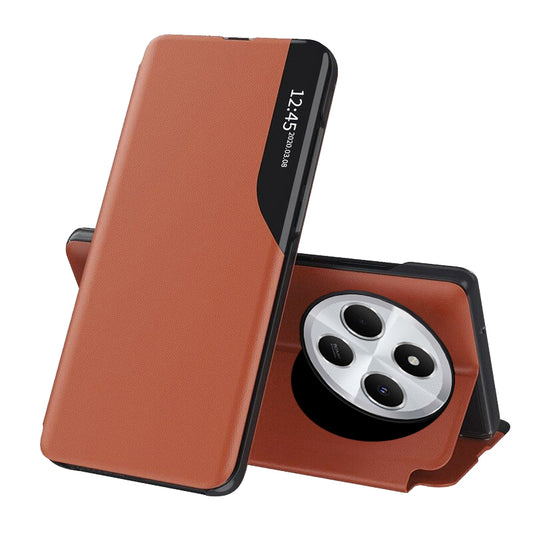 Deksel for Xiaomi Poco C75 / Redmi 14C, Techsuit, eFold, Oransje