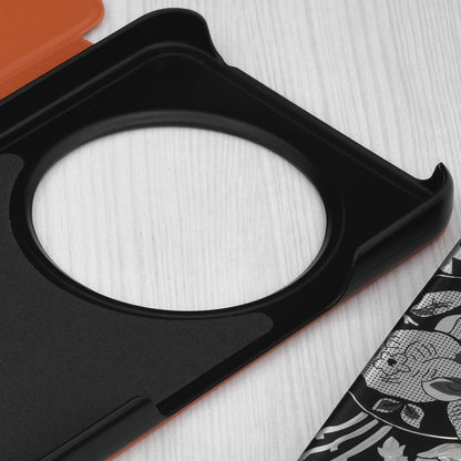 Deksel for Xiaomi Poco C75 / Redmi 14C, Techsuit, eFold, Oransje