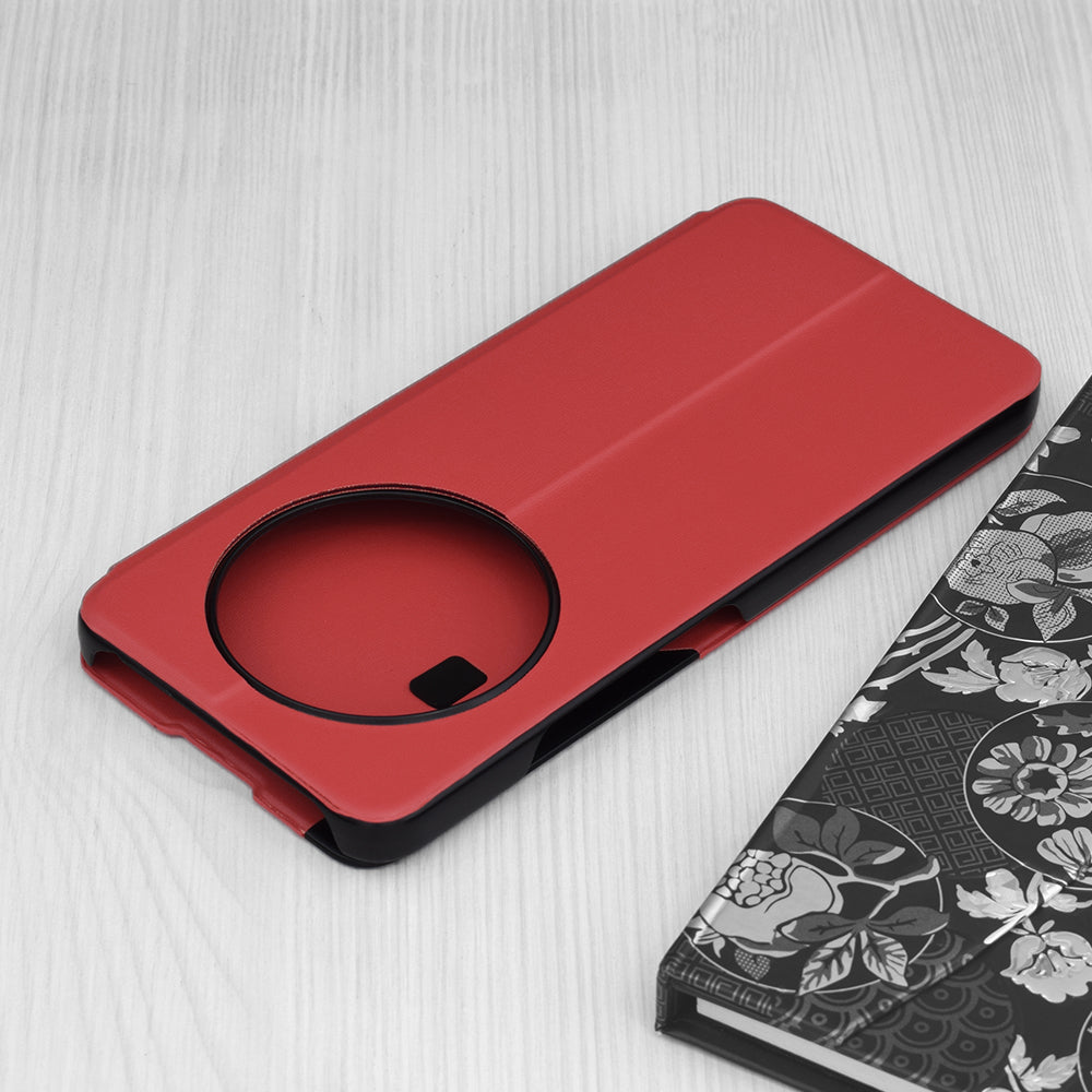 Deksel for Xiaomi Poco C75 / Redmi 14C, Techsuit, eFold, Rød
