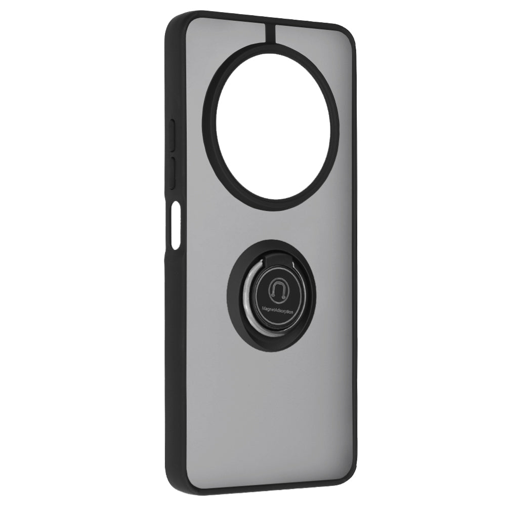 Deksel for Xiaomi Poco C75 / Redmi 14C, Techsuit, Glinth, Svart