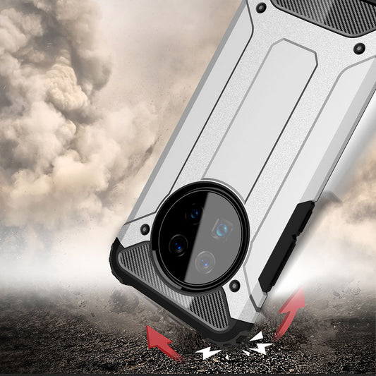 Deksel for Xiaomi Poco C75 / Redmi 14C, Techsuit, Hybrid Armor, Svart