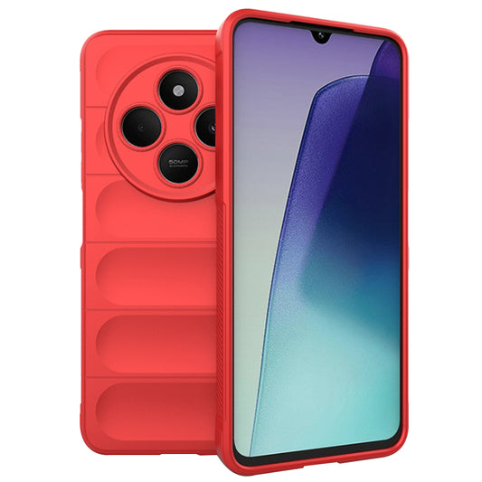 Deksel for Xiaomi Poco C75 / Redmi 14C, Techsuit, Magic Shield, Rød