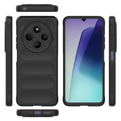 Deksel for Xiaomi Poco C75 / Redmi 14C, Techsuit, Magic Shield, Rød