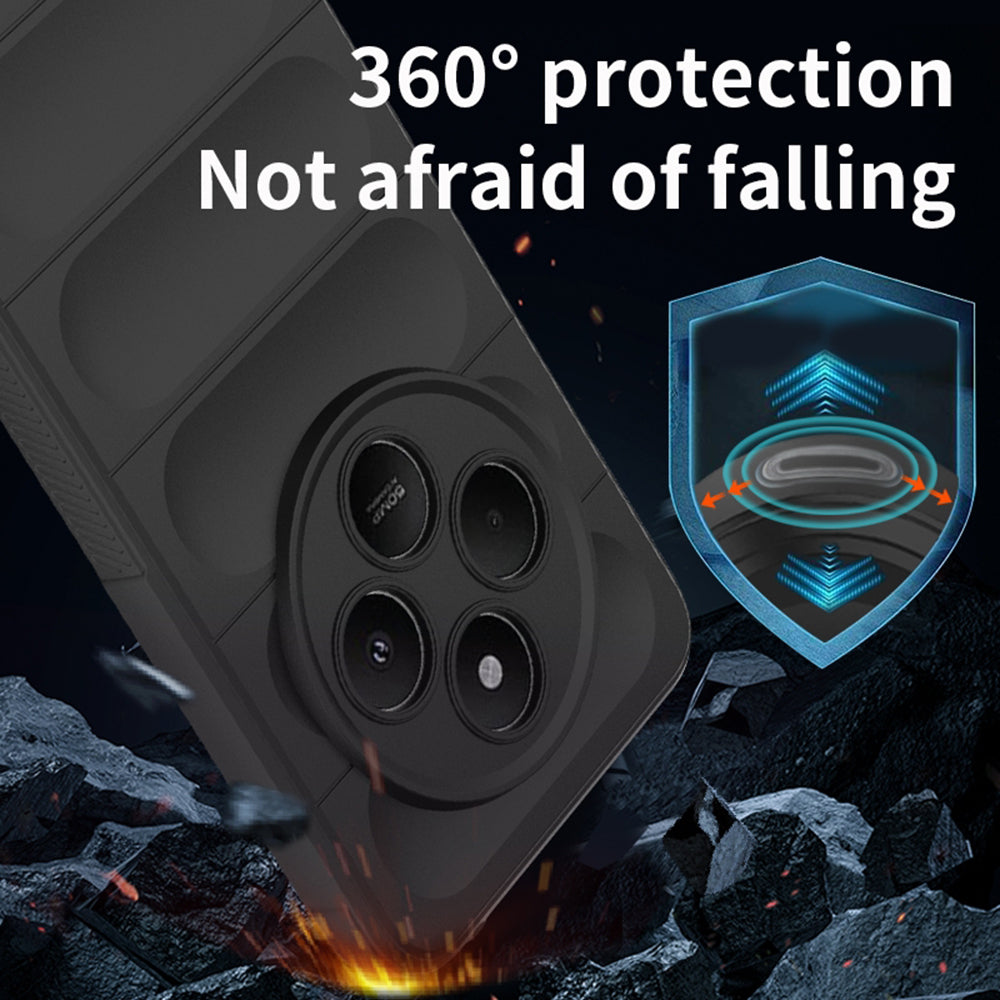 Deksel for Xiaomi Poco C75 / Redmi 14C, Techsuit, Magic Shield, Grønn