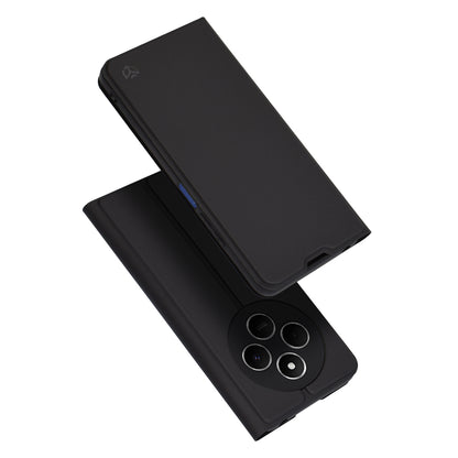 Deksel til Xiaomi Poco C75 / Redmi 14C, Techsuit, Magskin Book, Svart
