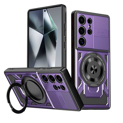 Deksel for Xiaomi Poco C75 / Redmi 14C, Techsuit, RuggedCam, Lilla