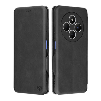 Deksel for Xiaomi Poco C75 / Redmi 14C, Techsuit, Safe Wallet Plus, Svart