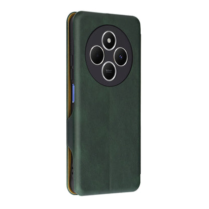 Deksel for Xiaomi Poco C75 / Redmi 14C, Techsuit, Safe Wallet Plus, Grønn