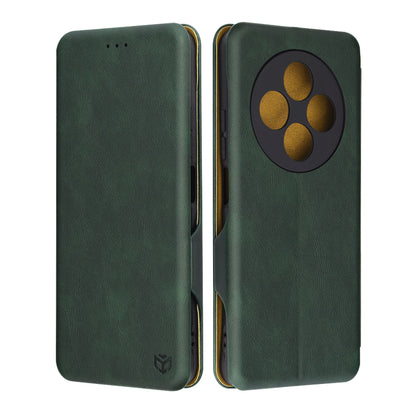 Deksel for Xiaomi Poco C75 / Redmi 14C, Techsuit, Safe Wallet Plus, Grønn