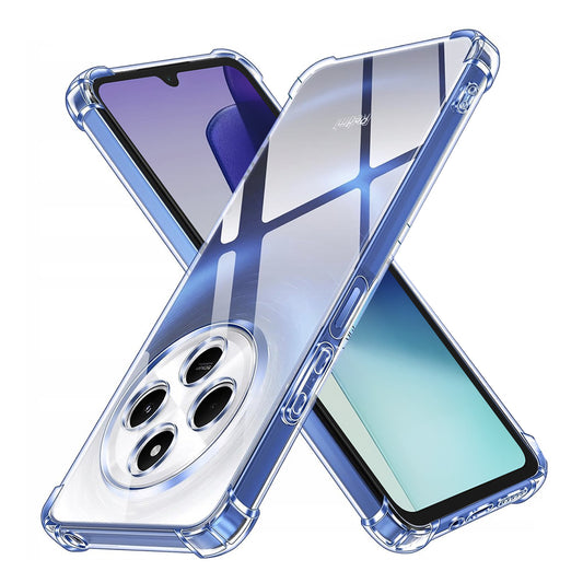 Deksel for Xiaomi Poco C75 / Redmi 14C, Techsuit, Støtsikker Klar, Transparent