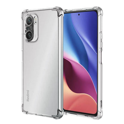 Deksel for Xiaomi Poco F3 / Mi 11i, Techsuit, Støtsikker Klar, Transparent