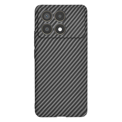 Deksel til Xiaomi Poco F6 Pro, Techsuit, Carbonite FiberShell, Svart