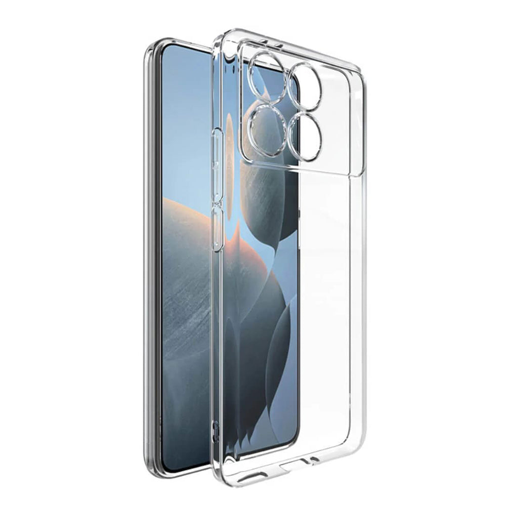 Deksel for Xiaomi Poco F6 Pro, Techsuit, Klar, Transparent