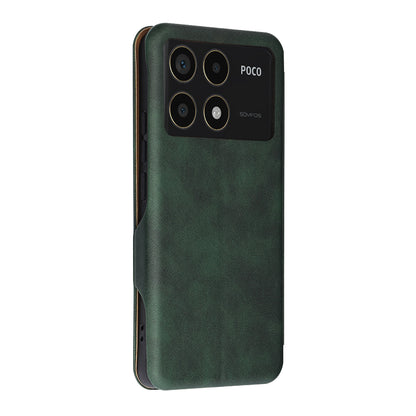 Deksel til Xiaomi Poco F6 Pro, Techsuit, Safe Wallet Plus, Grønn