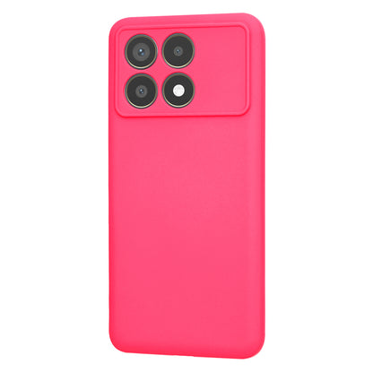Deksel til Xiaomi Poco F6 Pro, Techsuit, SoftFlex, Mørk Rosa