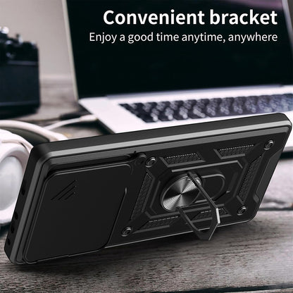 Deksel til Xiaomi Poco F6, Techsuit, CamShield, Rosa