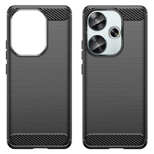 Deksel til Xiaomi Poco F6, Techsuit, Karbon, Svart