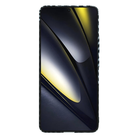 Deksel til Xiaomi Poco F6, Techsuit, Carbonite FiberShell, Svart Grå