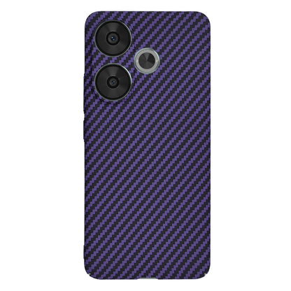 Deksel til Xiaomi Poco F6, Techsuit, Carbonite FiberShell, Lilla