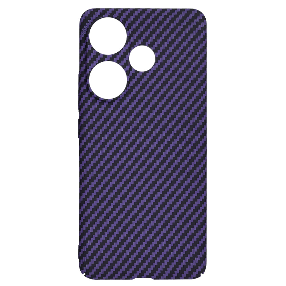 Deksel til Xiaomi Poco F6, Techsuit, Carbonite FiberShell, Lilla