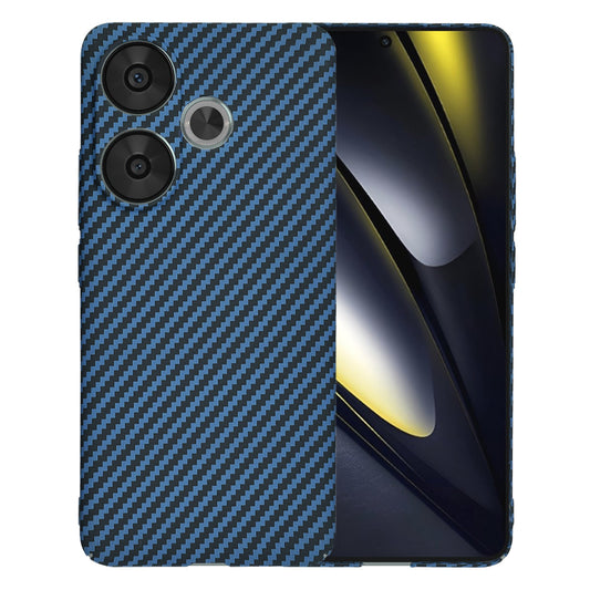Deksel til Xiaomi Poco F6, Techsuit, Carbonite FiberShell, Turkis