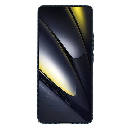 Deksel til Xiaomi Poco F6, Techsuit, Carbonite FiberShell, Turkis