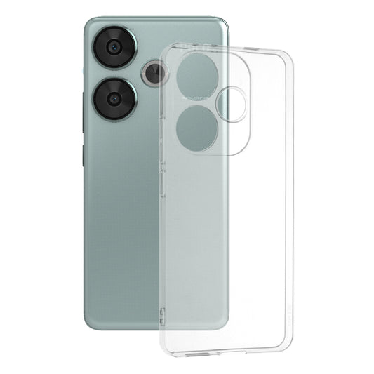 Deksel for Xiaomi Poco F6, Techsuit, Klar, Transparent