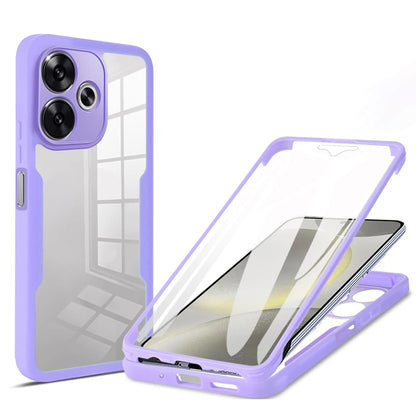 Deksel til Xiaomi Poco F6, Techsuit, ColorVerse 360, Lilla