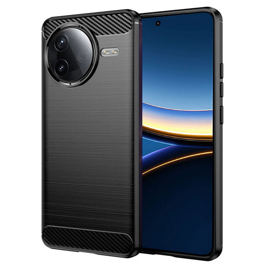 Deksel til Xiaomi Poco F7 Pro, Techsuit, Karbon, Svart