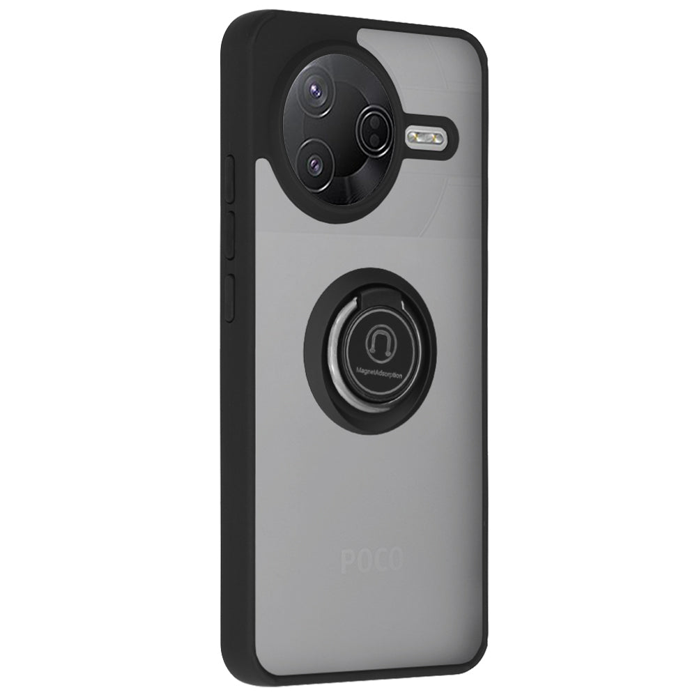 Deksel til Xiaomi Poco F7 Pro, Techsuit, Glinth, Svart