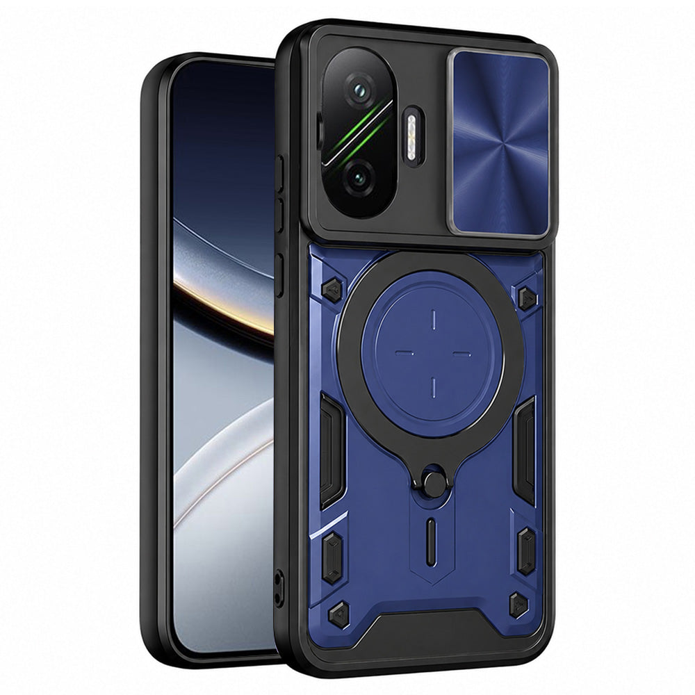 Deksel til Xiaomi Poco F7, Techsuit, CamGuard Pro, Blå
