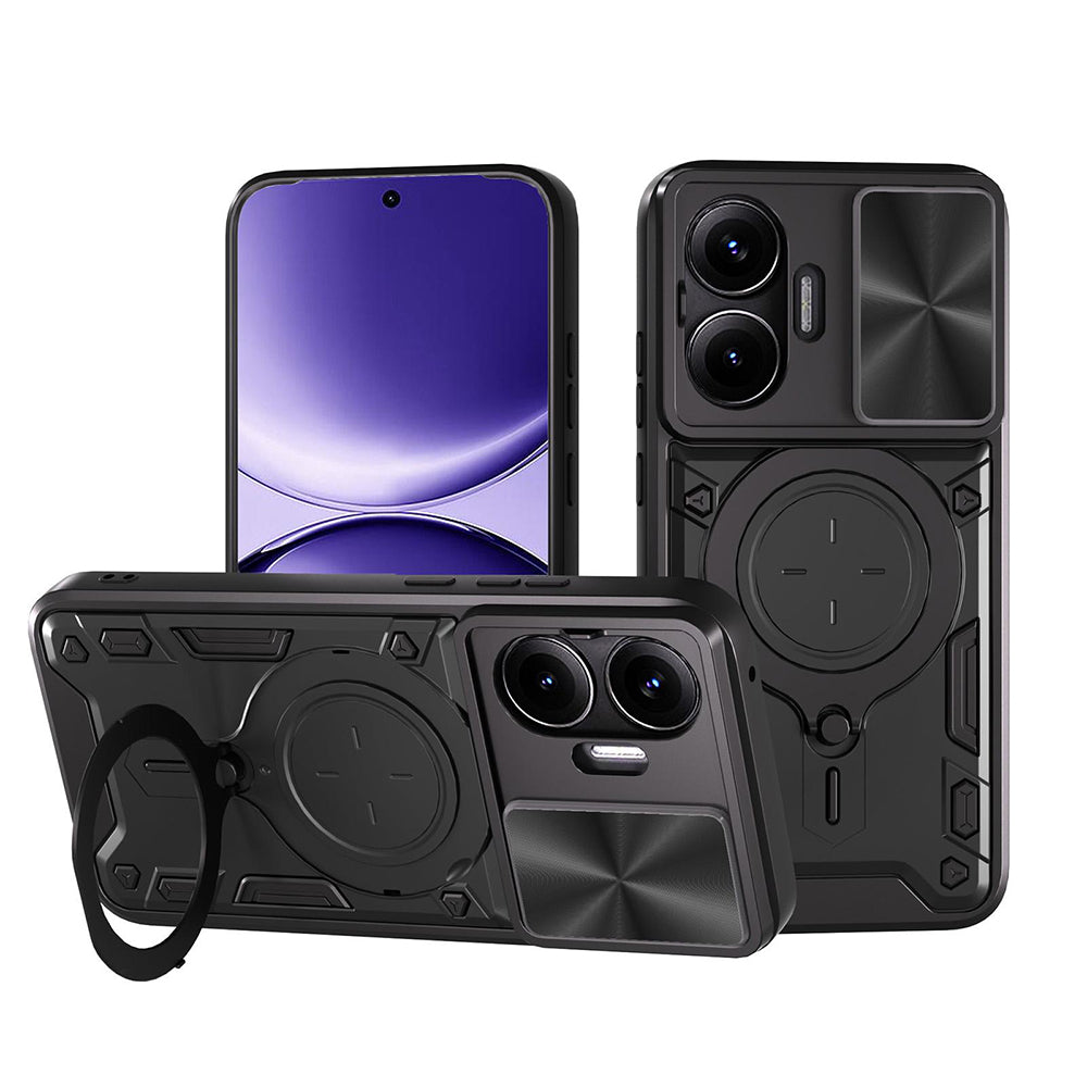 Deksel til Xiaomi Poco F7, Techsuit, CamGuard Pro, Svart
