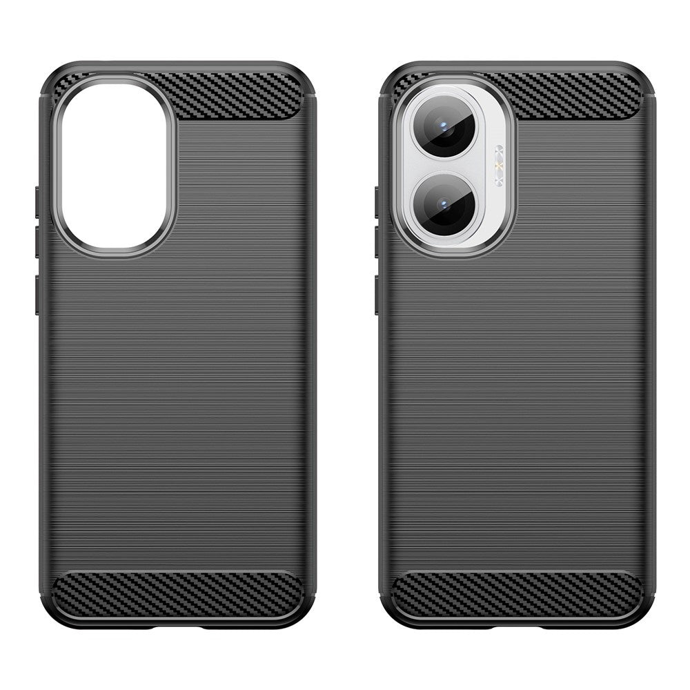 Deksel til Xiaomi Poco F7, Techsuit, Karbon, Svart