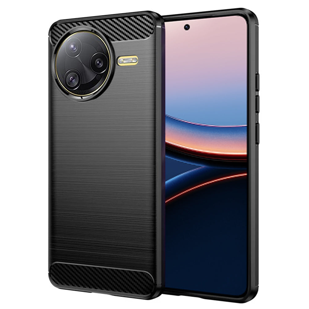 Deksel til Xiaomi Poco F7 Ultra, Techsuit, Karbon, Svart