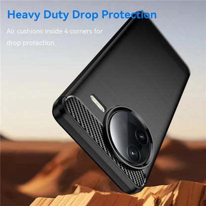 Deksel til Xiaomi Poco F7 Ultra, Techsuit, Karbon, Svart