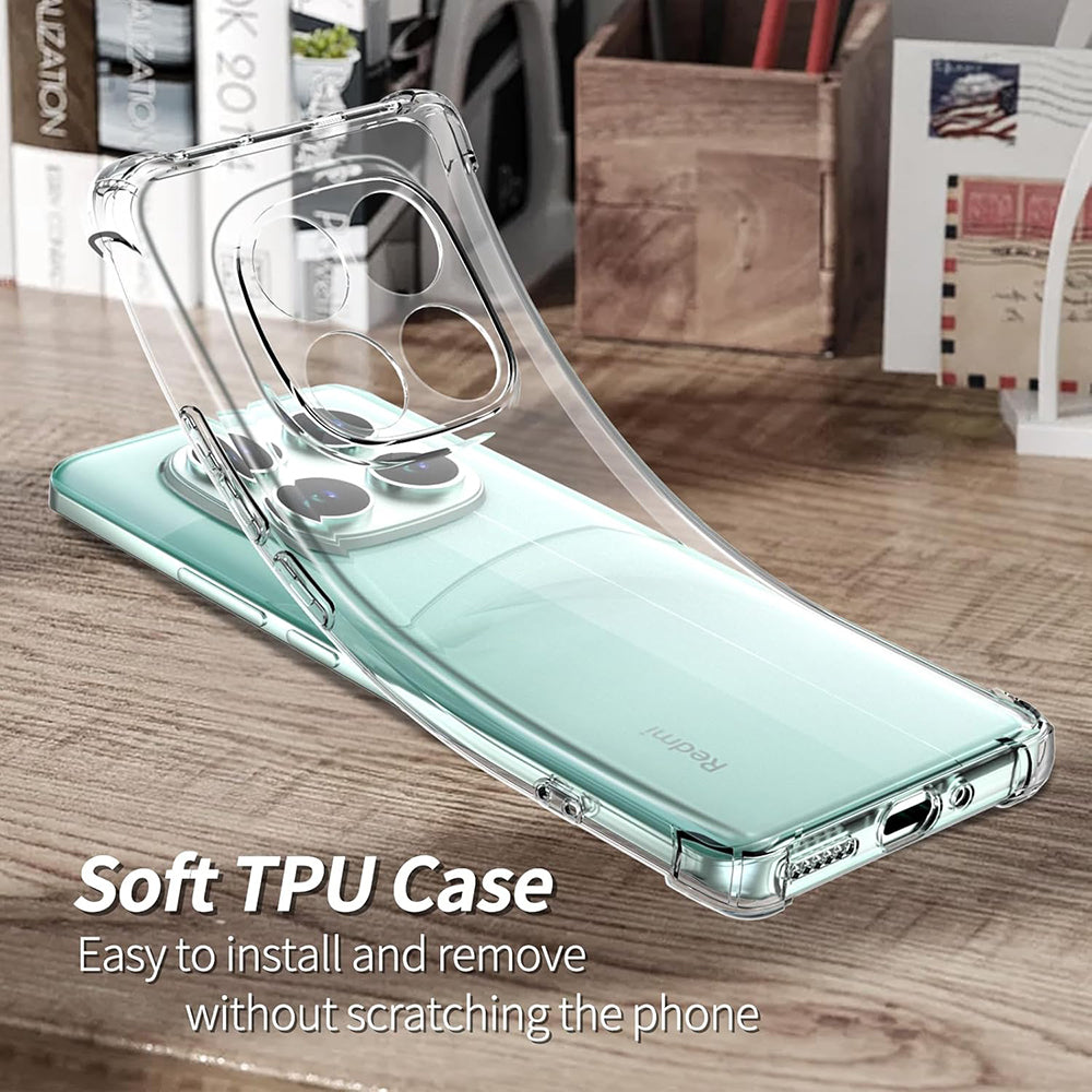 Deksel for Xiaomi Poco F7 Ultra, Techsuit, Støtsikker Klar, Transparent