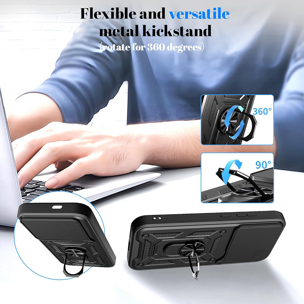 Deksel for Xiaomi Poco F8 Pro, Techsuit, CamShield, Blå