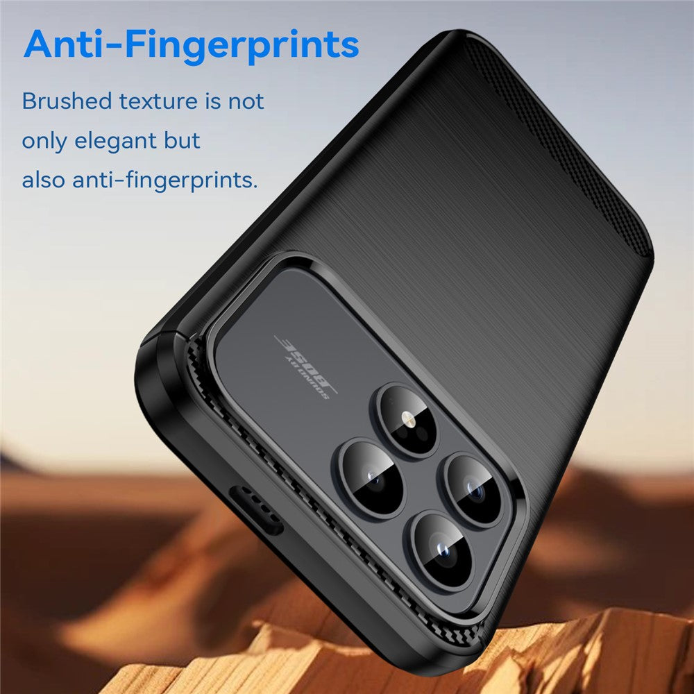 Deksel for Xiaomi Poco F8 Pro, Techsuit, Karbon, Svart