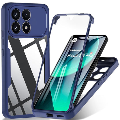 Deksel for Xiaomi Poco F8 Pro, Techsuit, ColorVerse 360, Blå
