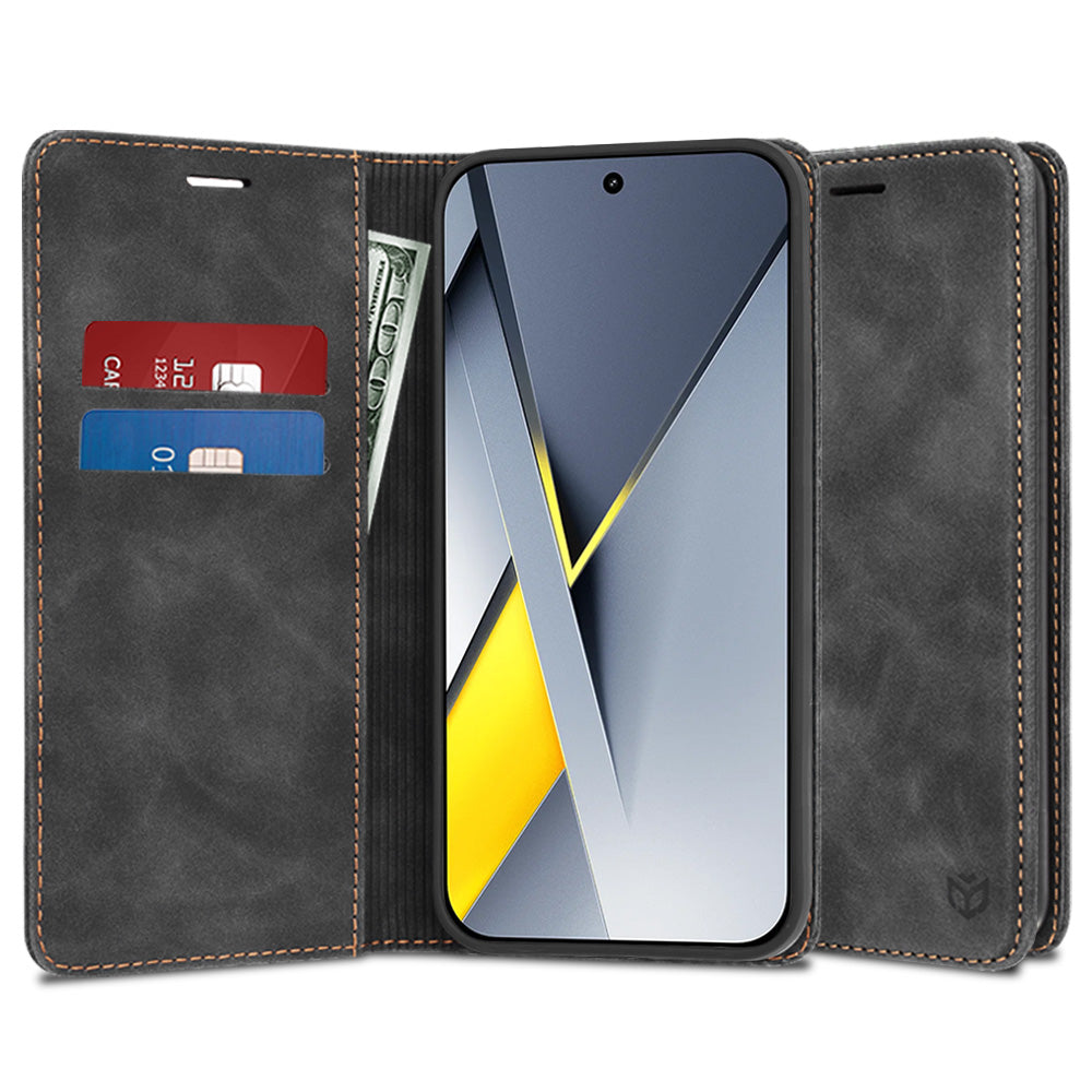 Deksel for Xiaomi Poco F8 Pro, Techsuit, Confy, Svart