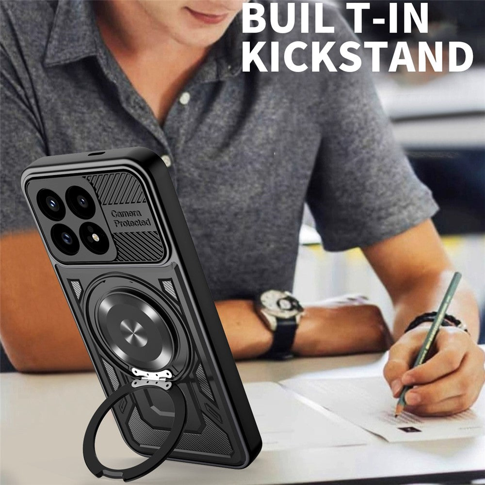 Deksel for Xiaomi Poco F8 Pro, Techsuit, RuggedCam, Blå