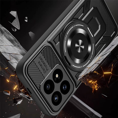 Deksel for Xiaomi Poco F8 Pro, Techsuit, RuggedCam, Blå