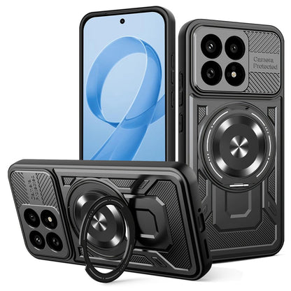 Deksel for Xiaomi Poco F8 Pro, Techsuit, RuggedCam, Svart