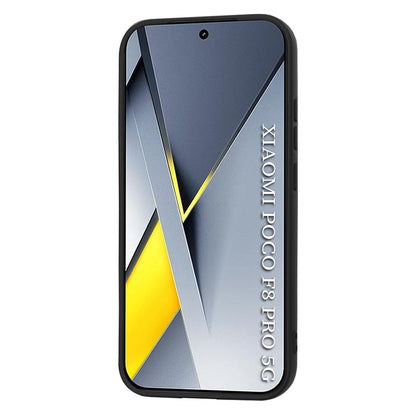 Deksel for Xiaomi Poco F8 Pro, Techsuit, SoftFlex, Svart