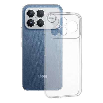Deksel for Xiaomi Poco F8 Ultra, Techsuit, Klar, Gjennomsiktig